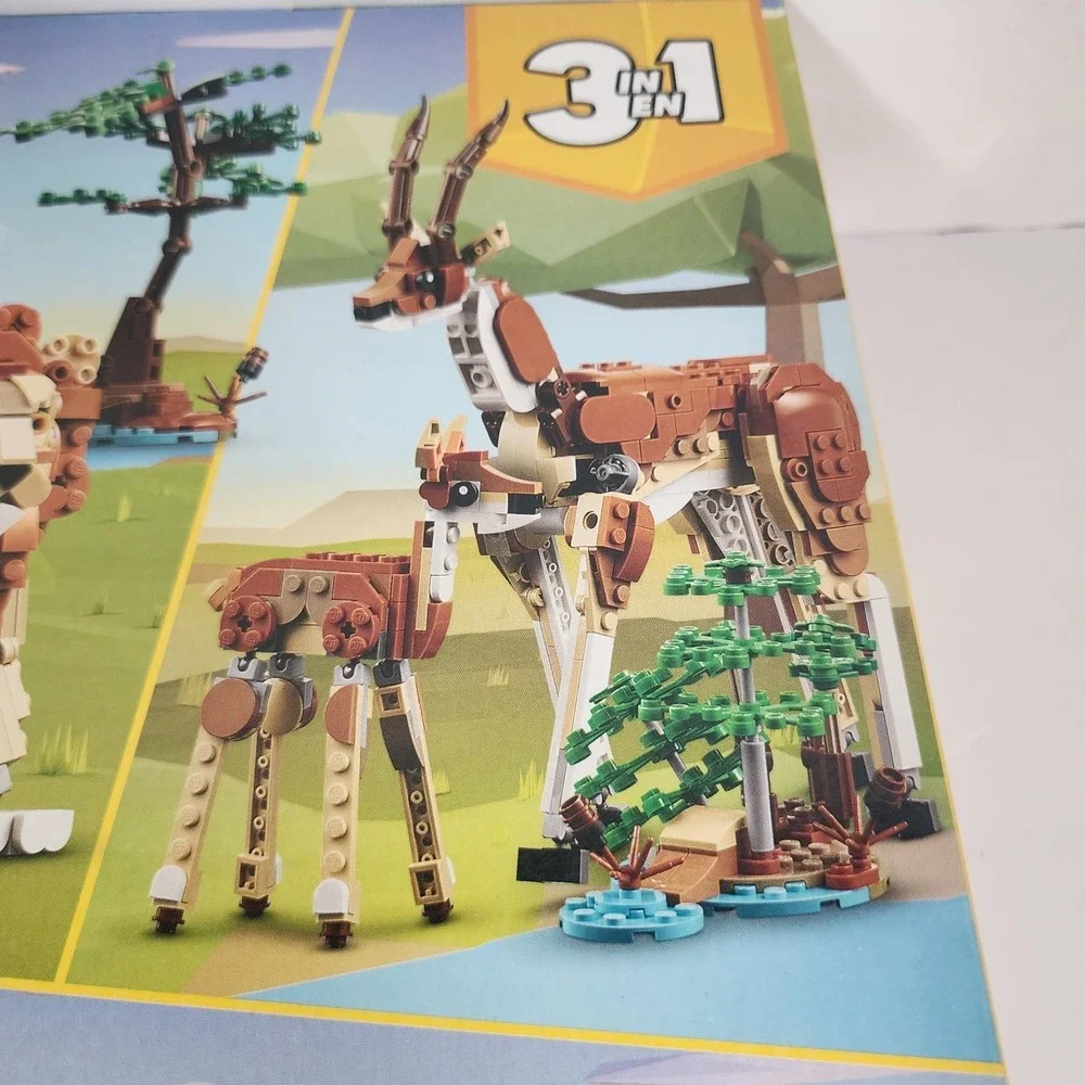 LEGO Creator 3 in‎ 1 31150 Wild Safari Animals 780 Pcs New Sealed